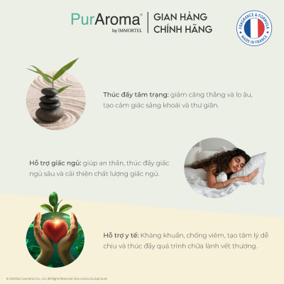 (Đậm Đặc | Chai Lớn) Tinh dầu HƯƠNG XOÀI nguyên chất PurAroma by IMMORTEL - Chính hãng Pháp