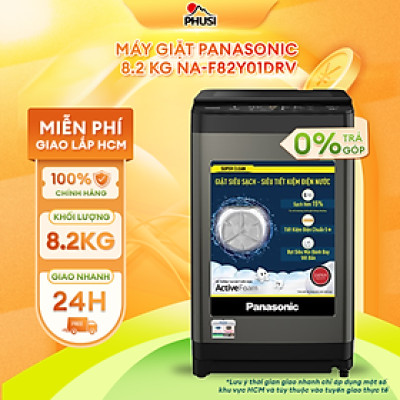 Máy giặt Panasonic 8.2 kg NA-F82Y01DRV - Hàng Chính Hãng - Giao HCM