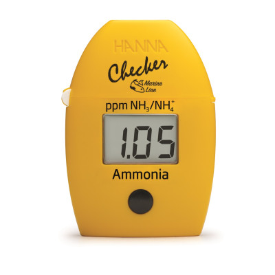 Máy Đo Kiểm Tra Nồng Độ Amonia Cho Bể Cá Nước Mặn HI784 Kèm Thuốc Thử Cho 10 Lần Đo - Hàng Chính Hãng