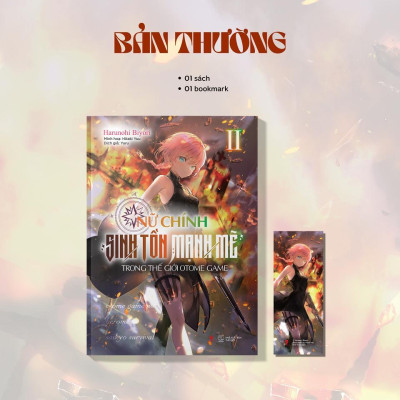Sách - Nữ Chính Sinh Tồn Mạnh Mẽ Trong Thế Giới Otome Game - Tập 2 - AZ Việt Nam
