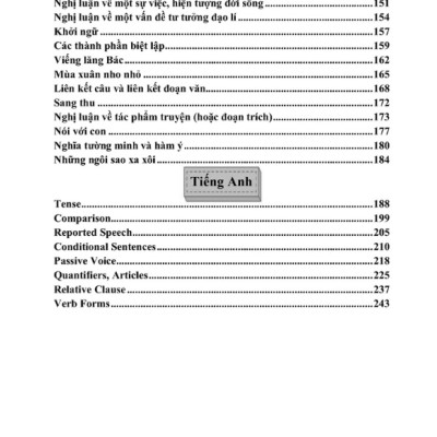 Sách - Sổ Tay Đề Cương Toán Văn Anh Lớp 9 (WU)