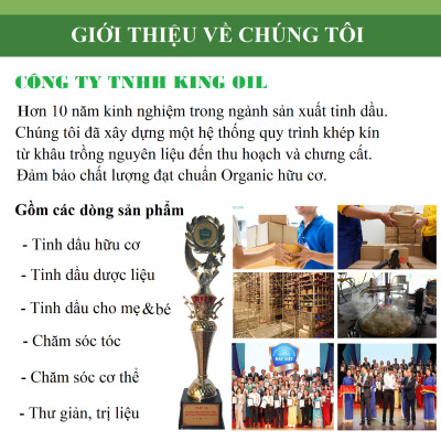 Tinh dầu hoa Ngọc Lan Tây nguyên chất từ thiên nhiên, xông phòng, khử mùi, thơm phòng, đuổi muỗi - KingOil
