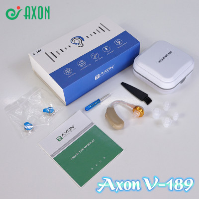 Máy (tai nghe) trợ thính không dây Axon V-189 - Kèm hộp đựng máy và phụ kiện