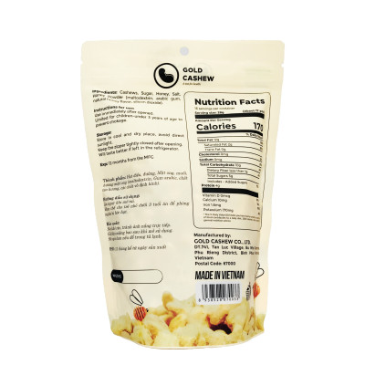 Hạt Điều Rang Mật Ong Cao Cấp 454g