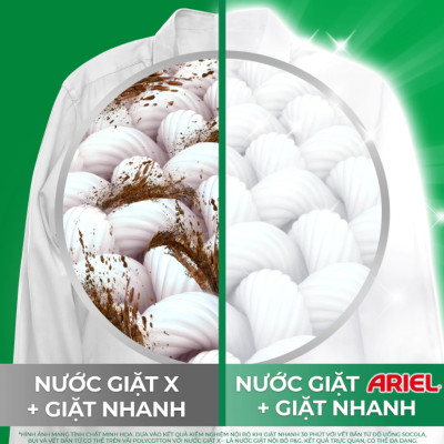Túi Nước Giặt ARIEL Chuyên Gia Cửa Trên Ngăn Lem Màu - Hương Downy Nắng Sớm 3.65KG
