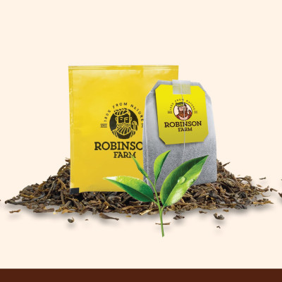 Trà Túi Lọc Hồng Trà - Trà Đen Robinson Farm 40gr ( 20 túi x 2g )