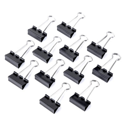 Hộp 12 Kẹp Bướm 25mm - Deli E38564