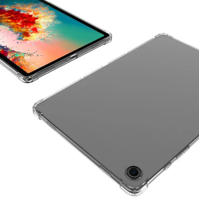 Ốp lưng trong suốt có gờ bảo vệ cho Samsung Galaxy Tab A9 , A9 Plus - hàng nhập khẩu