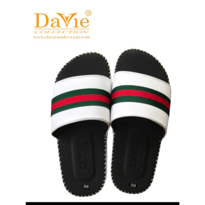 Dép Nam Quai Ngang Thương Hiệu Davie Mã Dvsd06 Đế Bằng Chống Trơn Trượt