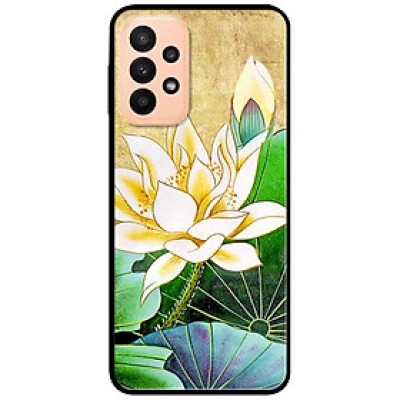 Ốp lưng dành cho Samsung A13 4G mẫu Hoa Sen Vàng