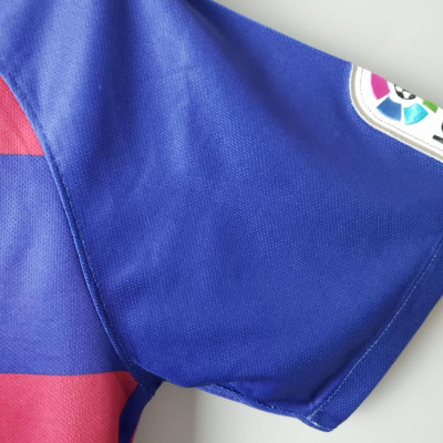 Áo Bóng Đá Retro Barcelona 2019 - Sân Nhà bản cao cấp vải Cotton Polyester