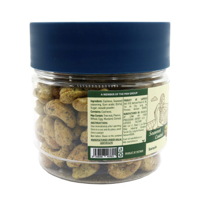 Hạt điều rong biển 200g/ hủ LAFOOCO Seaweed Coated Cashews