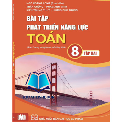 Sách - Combo Bài tập phát triển năng lực Toán 8 - tập 1 + 2 ( cánh diều )