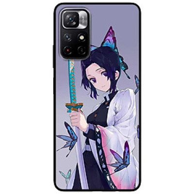 Ốp lưng dành cho Xiaomi Redmi Note 11 5G - Redmi Note 11T - Redmi Note 11S mẫu Anime Shinobu Kimetsu Bướm