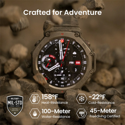 Đồng hồ thông minh Amazfit T-Rex 3 A2323 - Hàng chính hãng