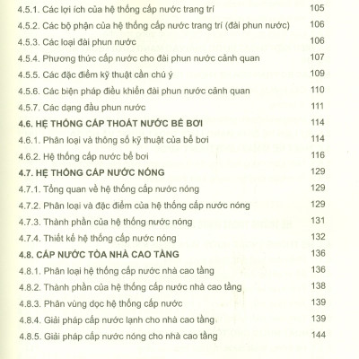 Cấp Thoát Nước Trong Tòa Nhà