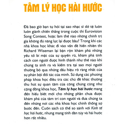 Tâm Lý Học Hài Hước - Tặng Kèm Sổ Tay
