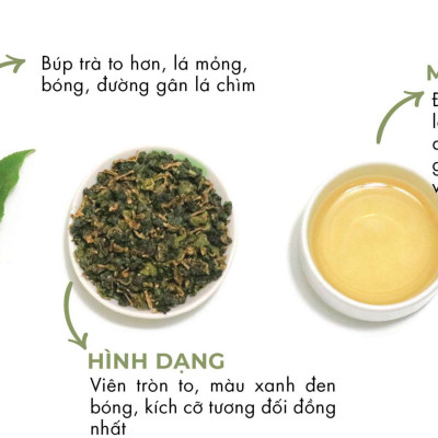Combo 02 gói trà ô long thượng hạng 200 gram