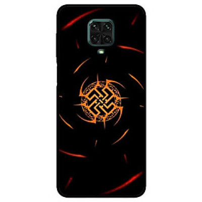 Ốp lưng dành cho Xiaomi Redmi 9s - 9 Pro - 9 Promax mẫu Năng Lượng Đỏ Đen