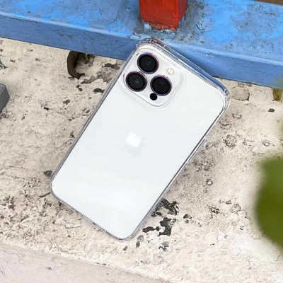 Ốp lưng PC trong suốt cho iPhone 15 13 12 11 Pro max 14 15 16 Plus hiệu X-Level Sparkling - lưng PC chống ố vàng, viền TPU chống sốc, ốp lưng trong suốt, gờ bảo vệ camera, siêu mỏng 0.88mm - Hàng nhập khẩu
