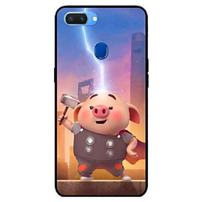 Ốp lưng in cho Realme 2 Mẫu Heo Tho