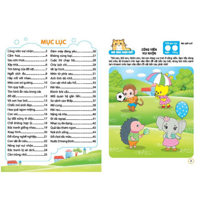 Sách - Sân Chơi Trí Tuệ Cho Trẻ 4 - 5 Tuổi - Não Trái + Não Phải - Quyển 2 - Minh Thắng