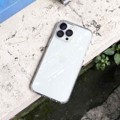 Ốp lưng PC trong suốt cho iPhone 15 13 12 11 Pro max 14 15 16 Plus hiệu X-Level Sparkling - lưng PC chống ố vàng, viền TPU chống sốc, ốp lưng trong suốt, gờ bảo vệ camera, siêu mỏng 0.88mm - Hàng nhập khẩu