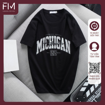 Áo thun nam ngắn tay thiết kế kiểu dáng hiện đại, chất thun co dãn cực tốt - FORMEN SHOP - FMPS204