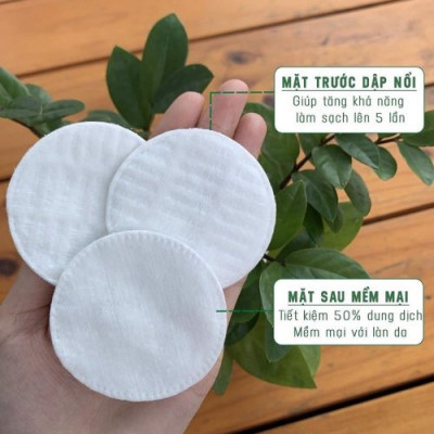 [ Mua 5 tặng 1 mặt nạ ] Bông tẩy trang ipek Thổ Nhĩ Kỳ mềm mịn 150 miếng chính hãng nhập khẩu
