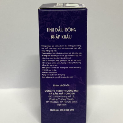 Tinh dầu Coco Oricen 50ml - MYSTERY BLACK CONC