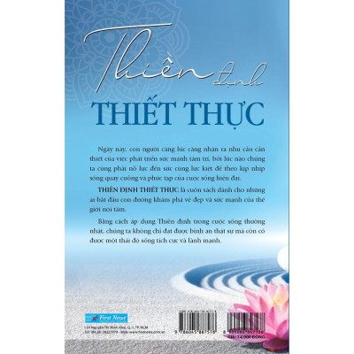 Sách Thiền Định Thiết Thực Cho Sự Bình An Của Tâm Hồn First News