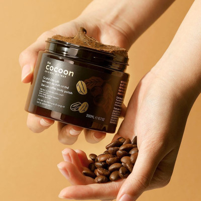 Combo Gel tắm bí đao cocoon 310ml + Cà phê Đắk Lắk sạch da chết cocoon 200ml