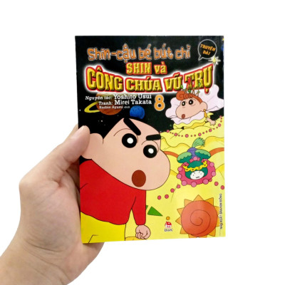 Shin - Cậu Bé Bút Chì - Truyện Dài - Tập 8 - Shin Và Công Chúa Vũ Trụ (Tái Bản 2024)