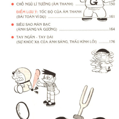 Doraemon Học Tập: Điện Năng - Âm Thanh - Ánh Sáng (Tái Bản 2021)