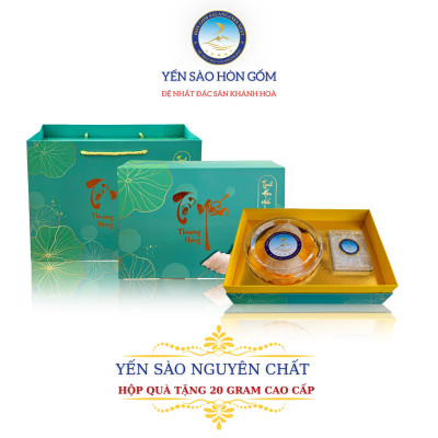 [HGK-T1] Yến Sào Thô Nguyên Tổ Cao Cấp (9-10 Tổ) - Yến Sào Hòn Gốm Chính Hiệu Khánh Hoà - HGK NEST