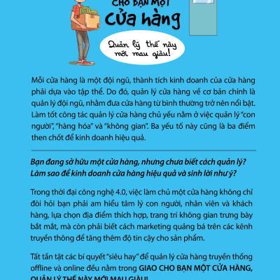 Giao Cho Bạn Một Cửa Hàng Quản Lý Thế Này Mới Mau Giàu - Vanlangbooks -  Tái Bản 2024