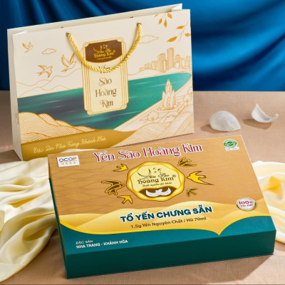 Hộp Quà Tổ Yến Chưng Mix Vị ( 4 hũ kiêng/ 4 hũ phèn x 70ml)