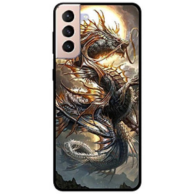 Ốp lưng dành cho Samsung Galaxy S22 - S22 Plus - S22 Ultra - mẫu Rồng Trăng