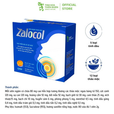 Combo Gia Đình - 5 sản phẩm kẹo Genat - Kẹo thảo mộc Covitux, Genat Gừng Plus, Genat chanh sả, viên ngậm Zalocol và Gezcol hỗ trợ giảm ho, giảm đờm, đau rát họng