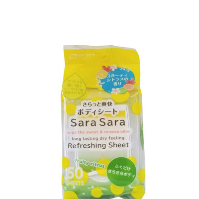 KHĂN ƯỚT DƯỠNG ẨM SARA S SELECT (HƯƠNG TRÁI CÂY)