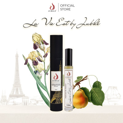 Belle by Jubilé - Tinh dầu nước hoa Pháp nữ Dạng lăn 12ml Thơm Lâu, Sang Trọng, Quyến Rũ