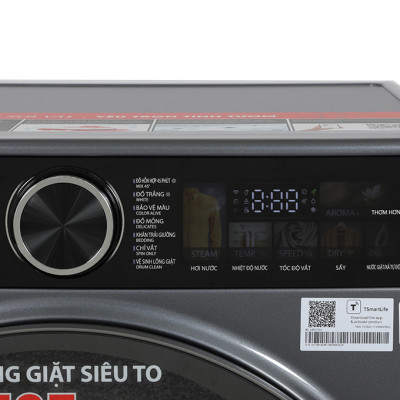 Máy giặt Toshiba Inverter 10.5 kg TW-T25BZU115MWV(MG) - HÀNG CHÍNH HÃNG CHỈ GIAO HCM