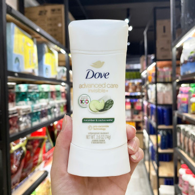 Set 4 Lăn khử mùi Dưa Leo Dove Advanced Care 48h 74g Hàng Nhập Mỹ