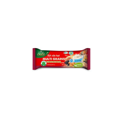 Bột Sữa Hạt Multi Grains Xuân An[ít đường]Túi 400g(25g*16 gói)(Tặng Kèm 1 Túi Yến Mạch 150G)