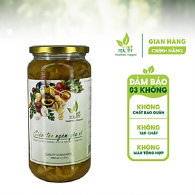 Kháng sinh tự nhiên 1 lít - giấm táo ngâm gia vị