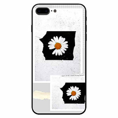 Ốp lưng in cho Iphone 7 Plus/ 8 Plus Mẫu Hai Khung Hoa Cúc