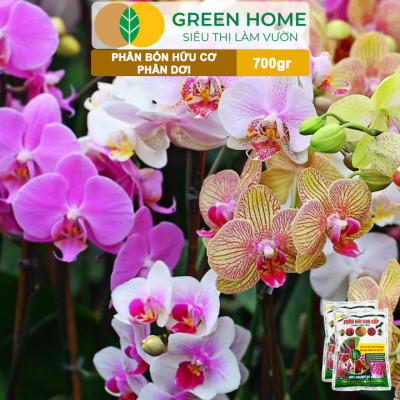 Phân Dơi Greenhome, Bao 700gr, Viên Nén, Đã Qua Xử Lý, Ra Rễ Mạnh, Hoa Nhiều, Tốt Cho Lan, Kiểng, Rau, Cây Ăn Trái