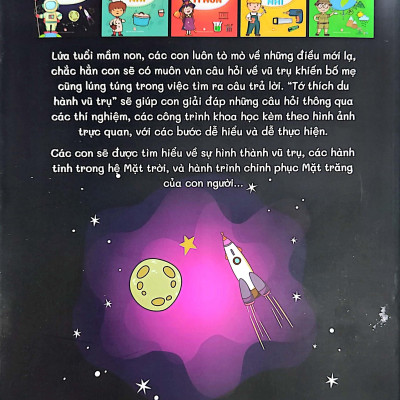 Steam For Kids: Tớ Thích Du Hành Vũ Trụ (3-6 Tuổi)