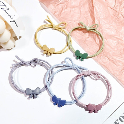 [Quà tặng] Dây cột tóc ngẫu nhiên hình nơ, hình hoa cúc JoyMall dễ thương đáng yêu nhiều màu