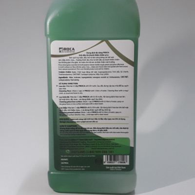 Dung dịch đa năng PROCA Tinh dầu sả chanh thiên nhiên 1100ml